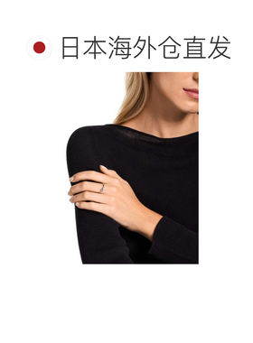 日本直邮EMPORIO ARMANI 埃玛尼 阿尔马尼女士银色戒指EG3644040