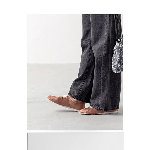 日本直邮Menue 交叉腰带芭蕾运动鞋休闲鞋平底鞋 ME8623BW003060 - 图3