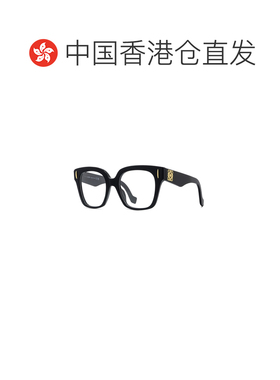 香港直邮LOEWE 女士眼镜 LW50069I001 CO 黑色 徽标平光镜