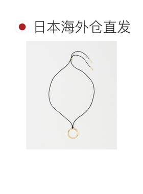 日本直邮UNITED ARROWS女士可调节缎面圆环项链 17336000078