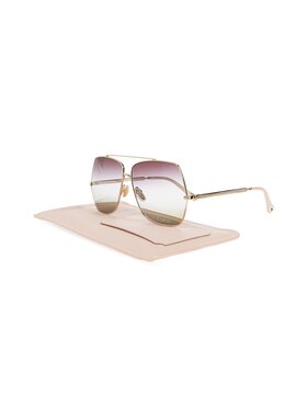 CHLOÉ 女士太阳镜 CH0278S0002 SS2025 金色 Sunglasses Aly