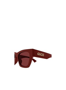 GUCCI 女士眼镜 GG1835S003 CO 红色 矩形太阳镜