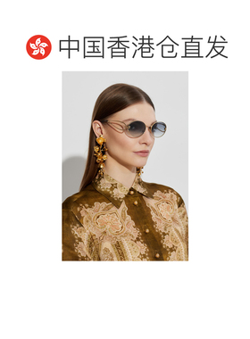 香港直邮ETRO 女士太阳镜 ETRO0106S0J5G08 CO 金色 Sunglasses