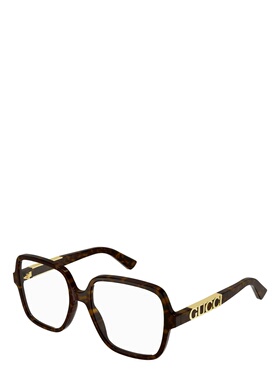 GUCCI 女士眼镜 GG1193OA002 AW2025 黑色 徽标平光镜