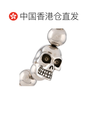 1h可退 香港直邮ALEXANDER MCQUEEN 26SS 骷髅球手链 Men