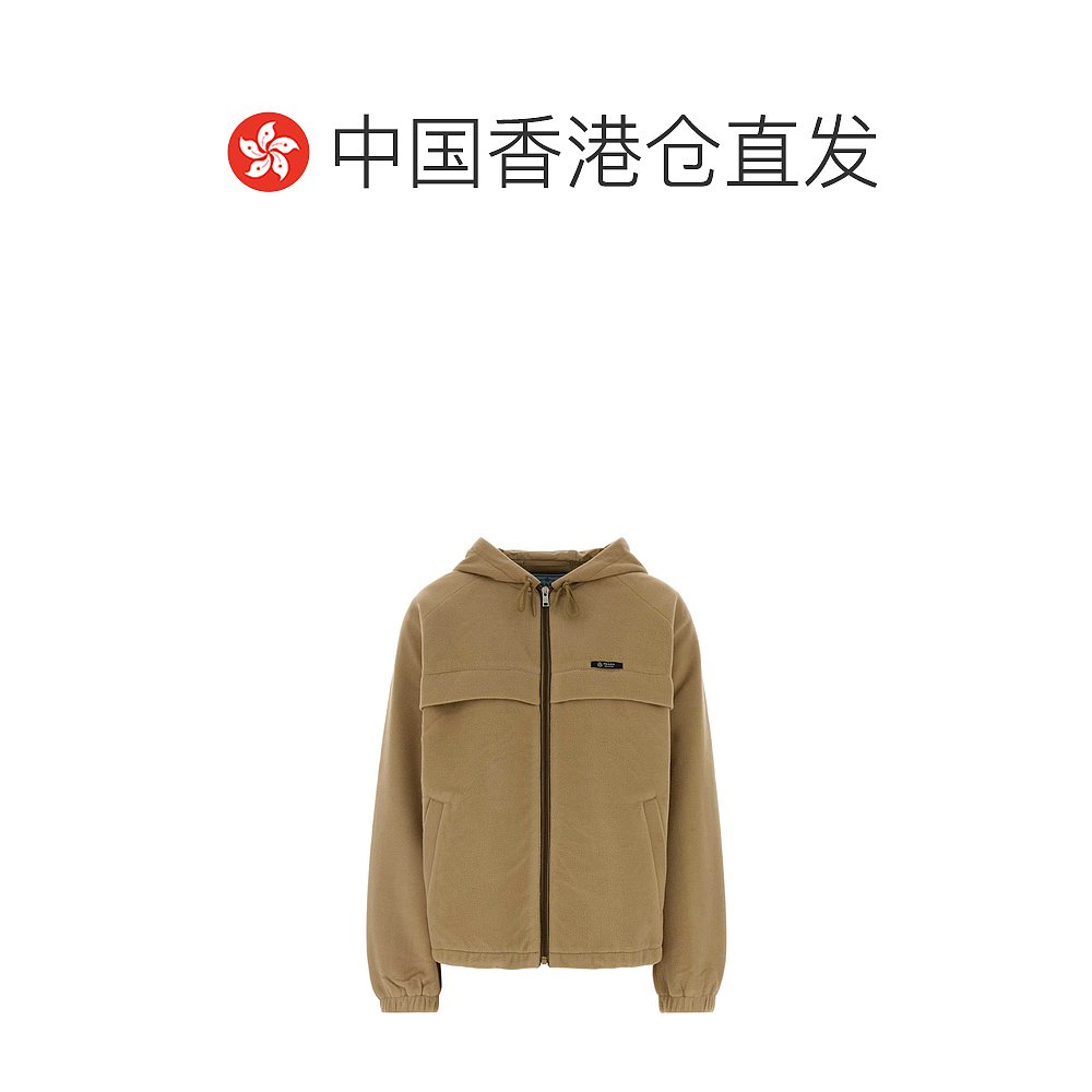 1h可退 香港直邮PRADA 女士外套 292350SOOO18XOF0040 SS2026 米 - 图1