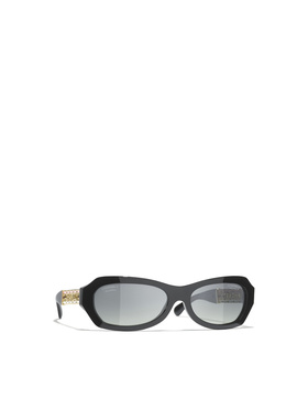 CHANEL 女士眼镜 CH5537QC622S8 CO 灰色 全框太阳镜