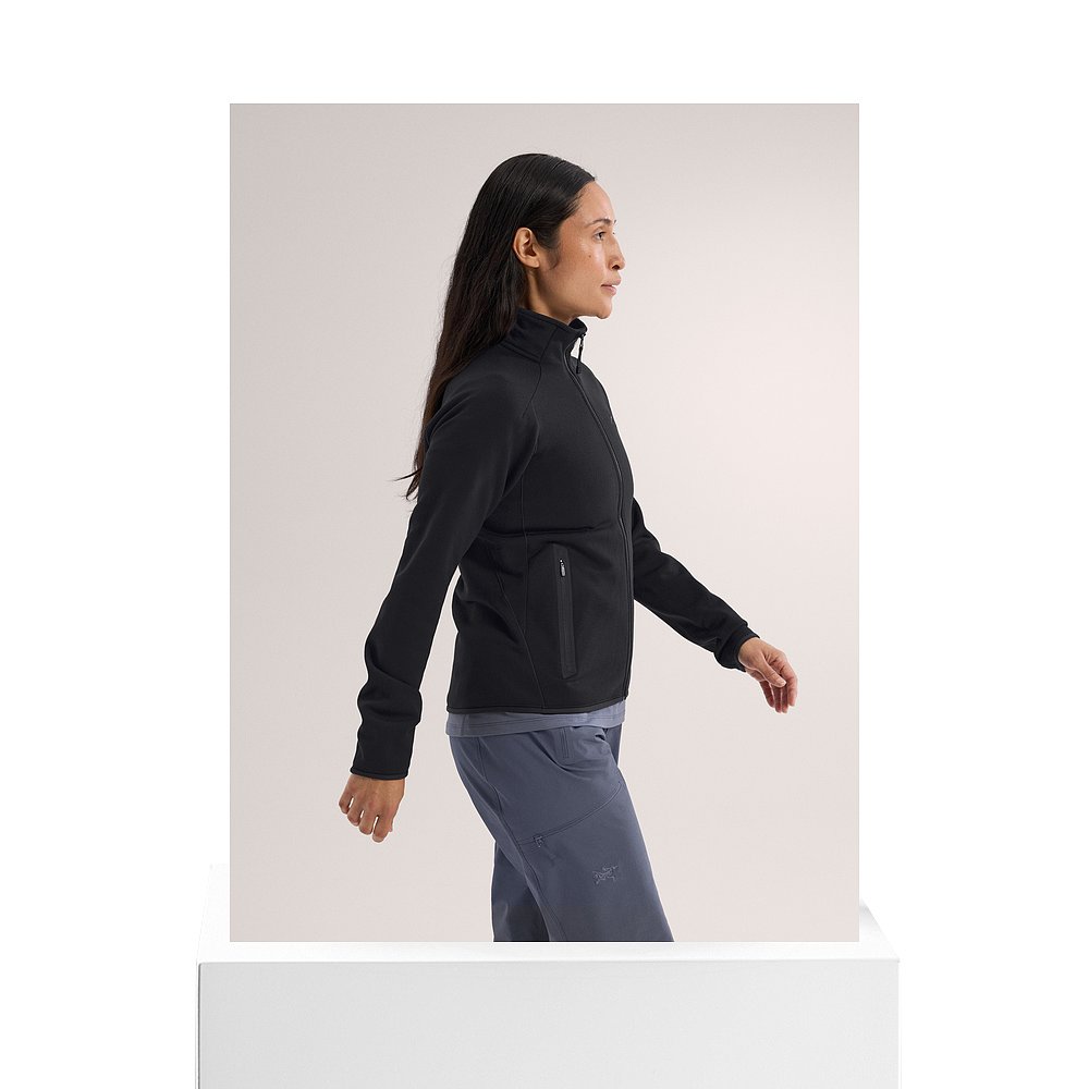 加拿大直邮始祖鸟Kyanite女款抓绒透气舒适户外立领夹克 - 图3