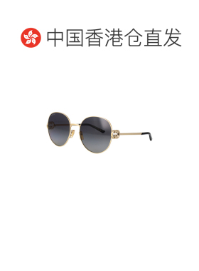 香港直邮GUCCI 女士太阳镜 GG2047S001 SS2026 金色 全框太阳镜