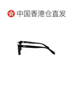 香港直邮off-white 女士 光泽黑色醋纤太阳眼镜 OW10041007