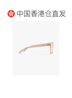 1h可退 香港直邮CHANEL 女士眼镜 CH34931812 CO 粉红色 全框平光
