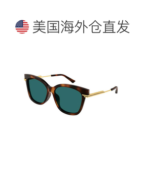 自营bottega venetaBV1296SA 003哈瓦那/金色/绿色-哈瓦那/金色