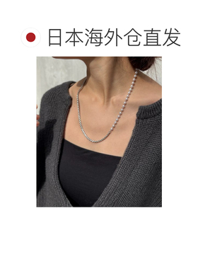 1h可退 日本直邮DouDou 女士 珍珠混搭金属链项链 上品优雅设计 D