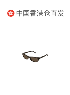 香港直邮GUCCI 女士眼镜 GG2203S003 AW2026 棕色 Emblem 几何框