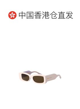 香港直邮GUCCI 女士眼镜 GG1528S003 CO 粉红色 古驰几何框太阳镜