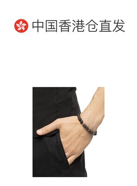 1h可退 香港直邮奢淘 Salvatore Ferragamo Gancini串珠手链 男