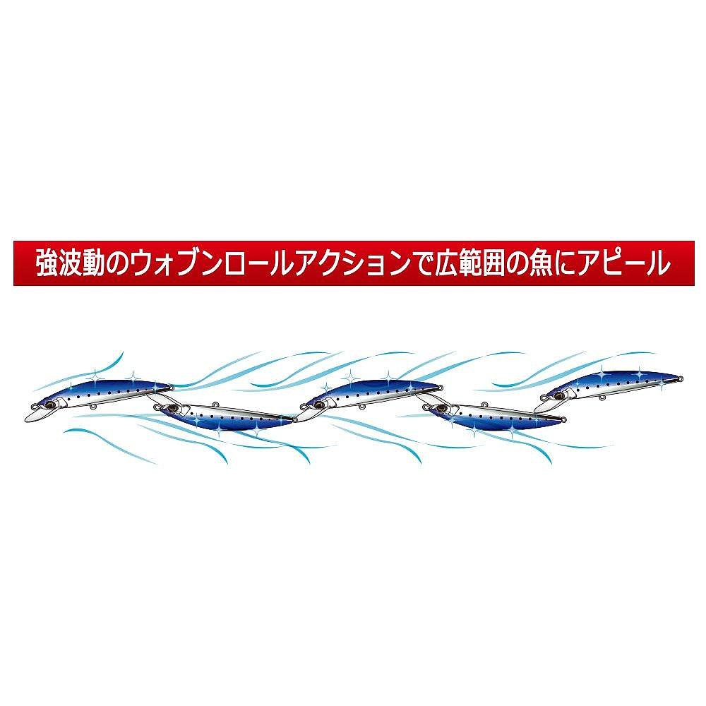 日本直邮杜尔Duel HARDCORE路亚饵深钓米诺鱼S 70mm16g鲈鱼青色鱼 - 图2
