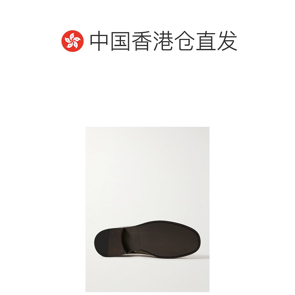 香港直邮潮奢 Acne Studios 艾克妮 男士Boafer 蛇皮质感乐福鞋