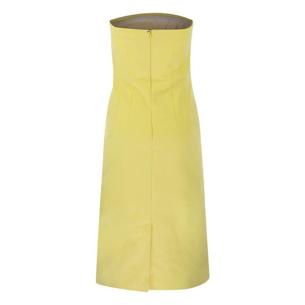 SPORTMAX24SS中长连衣裙女2412221044600 002YELLOW-图0