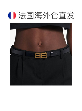 欧洲直邮自营Balenciaga巴黎世家Hourglass女士BB标识腰带2情人节
