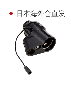 日本直邮松下 台灯用子母拉线灯座 黑 WW1220B