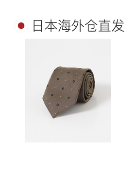 URBAN RESEARCH DOORS 男士 小纹印花真丝领带 DT【付后1h可退】