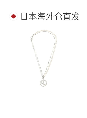 日本直邮CALNAMUR 女士 仿珍珠链式项链 5925309005链子