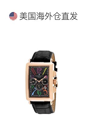 自营Christian Van Sant Men's Black dial Watch - black 美国奥