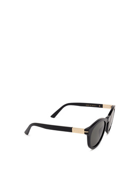 1h可退 GUCCI 男士太阳镜 GG1501S001 CO 黑色 logo标识太阳镜