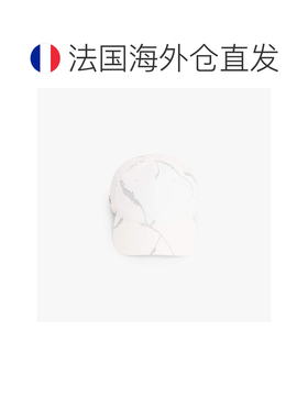 欧洲直邮自营Lacoste法国鳄鱼 男士白色再生聚酯纤维反光印花网球