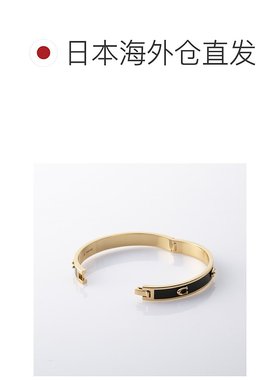 日本直邮Coach Pegged C 珐琅铰链手镯BR 37422719 GLD001