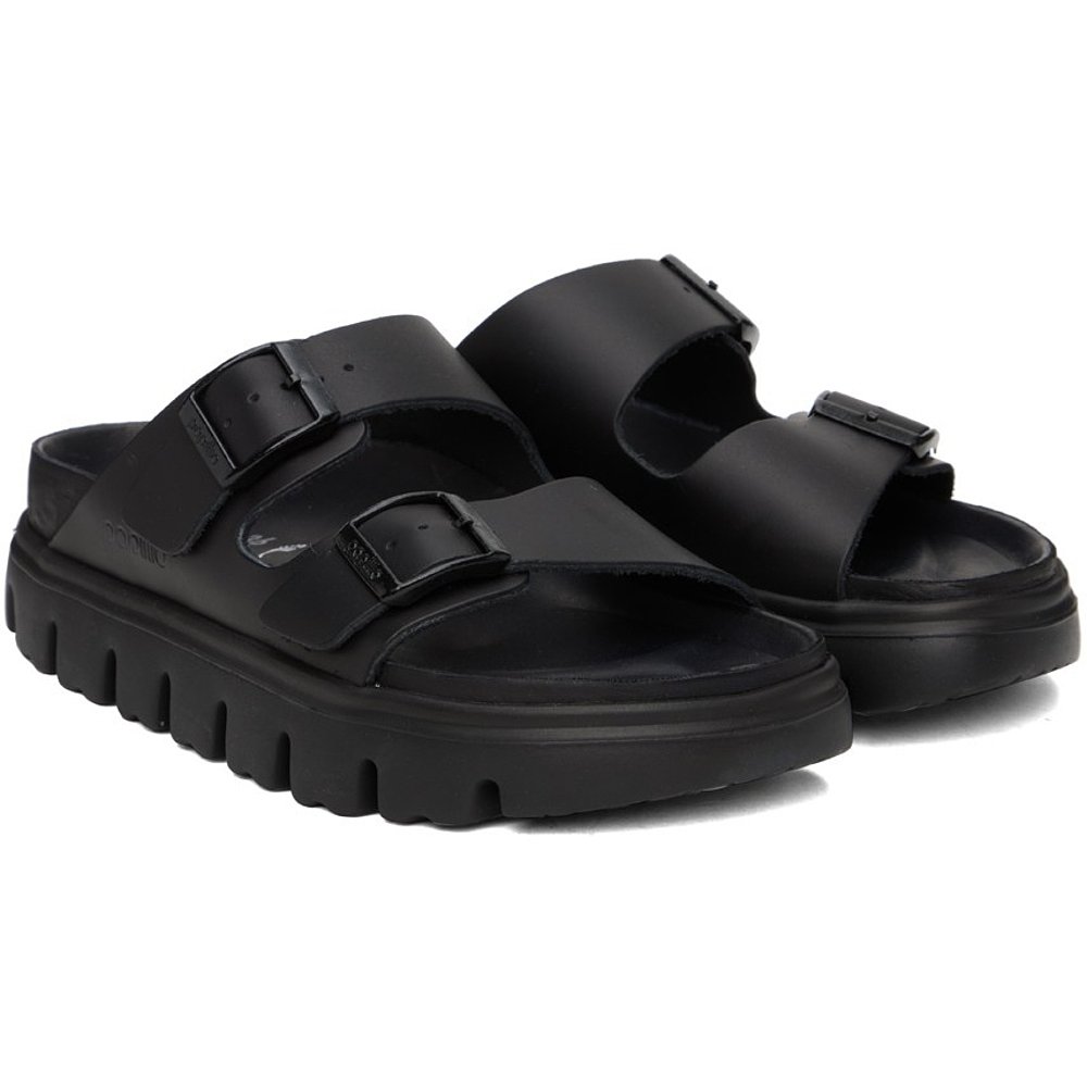 香港直邮潮奢 Birkenstock 勃肯 女士 黑色 Papillio 系列 Narrow - 图2