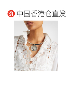 香港直邮JENNIFER BEHR 珍妮弗 贝尔 女士 沙色吊坠项链项圈