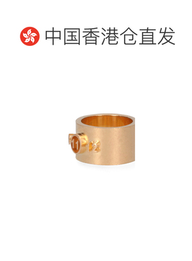 香港直邮奢淘 Maison Margiela 徽标数字标志宽圈戒指 男 SM1UQ00