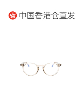 香港直邮TOM FORD 男士太阳镜 FT5557B045 SS2026 白色 徽标平光