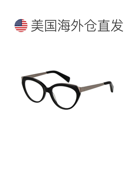 自营Yohji Yamamoto Acetate Glasses (Frames) - black 美国奥莱