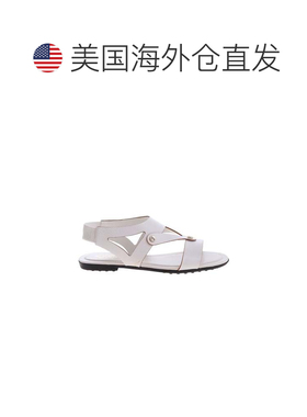 自营Tod's Women's Leather Sandals - white 美国奥莱直发