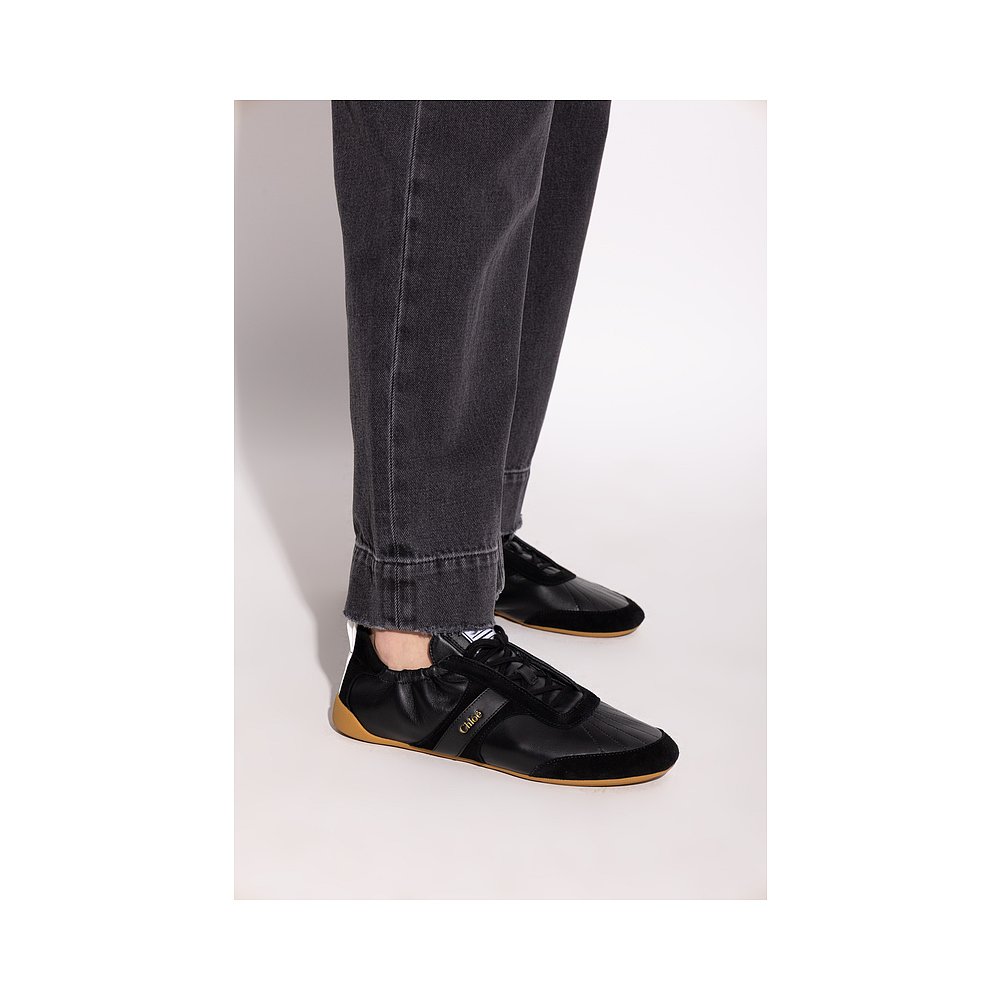 CHLOÉ 女士运动鞋 CH26S15RVQ001 SS2026 黑色 SNEAKERS - 图0