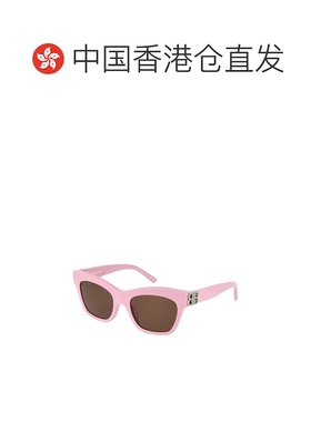 香港直邮BALENCIAGA 女士太阳镜 BB0132S003 AW2025 粉红色