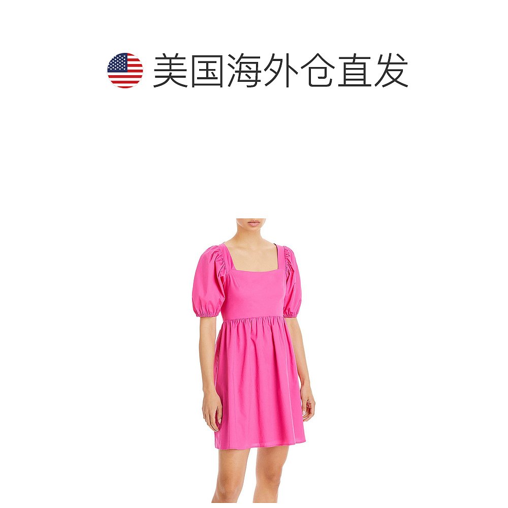 wayf女士 Summer Short Mini Dress hot pink 【美国奥莱】直发 - 图1