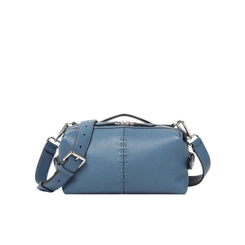 香港直邮FENDI 男士斜挎包 7VA639ARLZF04QL AW2025 蓝色 Siesta - 图0