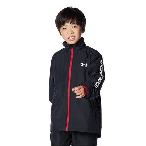 日本直邮UNDER ARMOUR UA Hybrid Woven Full Zip Jacket儿童训练 - 图2