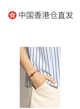 香港直邮VERSACE 男士手链手镯 10196681A006371R00V CO 红色