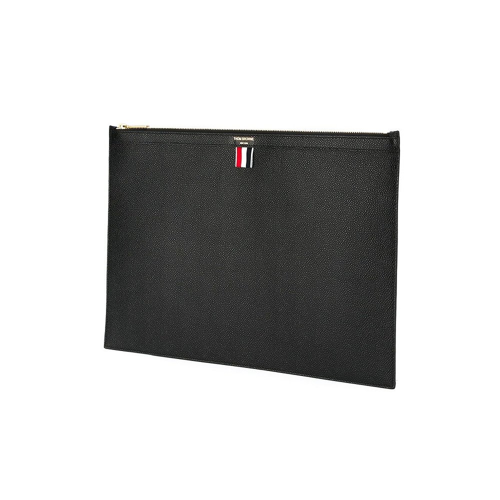 香港直邮潮奢 Thom Browne 男士Thom Browne Wallets Black 钱包 - 图2