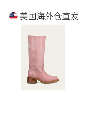 自营Frye Women's Campus 14L靴子/Hardrock M-粉红色/hardrock