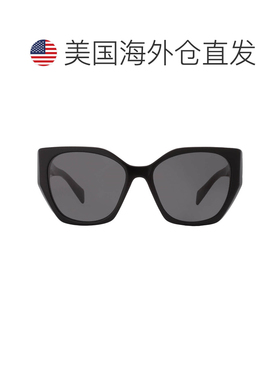 自营Prada Grey Butterfly Ladies Sunglasses PR 19ZS 1AB5S0 55