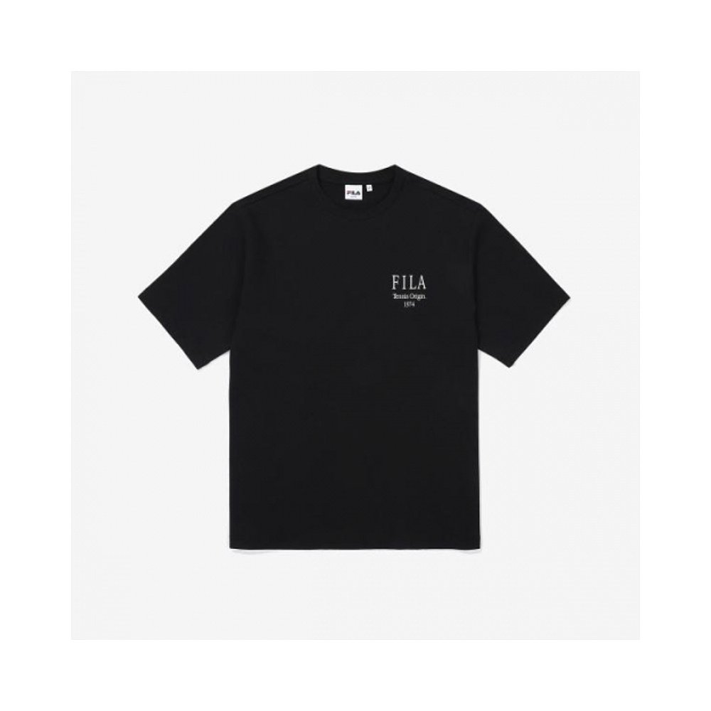 韩国直邮FILA T恤2500FE2RSF5107XBLK斐乐 - 图0