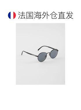自营欧洲直邮Prada普拉达 男士黑色金属遮光防眩光太阳眼镜太阳镜