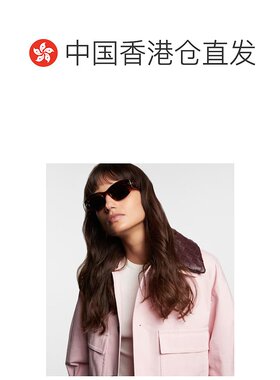 香港直邮Bottega Veneta 葆蝶家 女士 Mitre 椭圆形太阳眼镜配饰