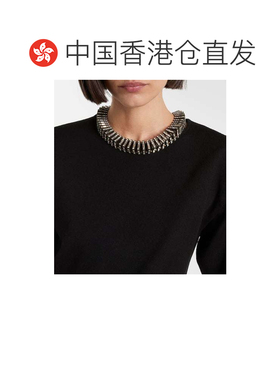 1h可退 香港直邮潮奢 Saint Laurent 圣罗兰 女士 金字塔式水晶装